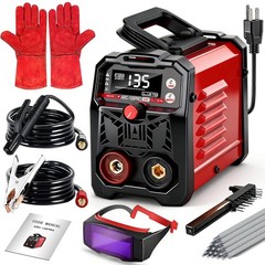 Portable 110V Welding Machine – 2-in-1 Stick & Lift TIG Welder, 20-135A IGBT Inv