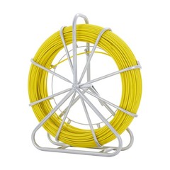 Fish Tape Fiberglass, 600 ft, 5/16 in, Duct Rodder Fishtape Wire Puller