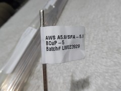10lbs Lucas Milhaupt SIL-FOS 15 Brazing Rods 1/8″ Dia. x 36″ BCuP-5, $149 per lb