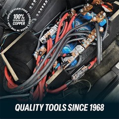 WELDING CABLE 6 AWG 30′ 15′ BLACK 15′ RED FT BATTERY USA NEW Gauge Copper Solar