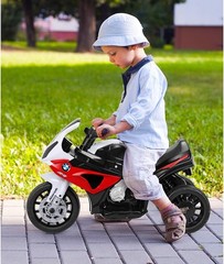 Costzon Kids Electric Ride on Motorcycle, Licensed BMW 6V Battery Powered Toy w/