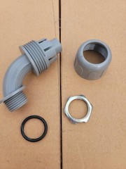 1/2″, 3/4″ & 1″ liquid tight FNMC-B PVC Straight & 90 Connectors Carflex SAVE $
