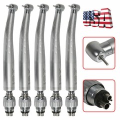 Yabang Dental High Speed Handpiece & 4-Hole Quick Coupler Swivel fit FG1.6mm