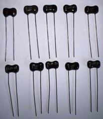 Silver Mica Capacitor 27PF 500V 5% New Quantity of 10 by Sangamo 30 Day Returns.