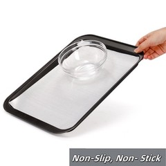 Covzoe 15.7 In x 8 FT Silicone Baking Mat Roll, 98″L x 15.7″W, White