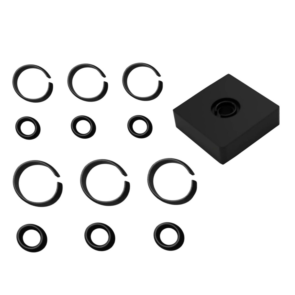 (3+3Sets) 1/2” and 3/8″ Impact Retaining Ring Clip Impact Friction Ring with …