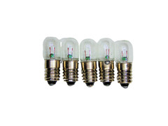 Miniature Screw Base Lamp 6V 300mA AKA # 46 5 pcs