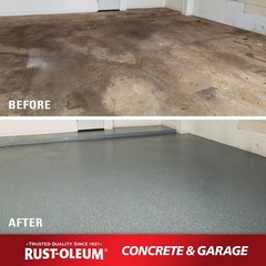 Rust-Oleum 225381 Blue Smoke Concrete Floor Paint Tint Base 1 gal. (Pack of 2)