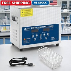 3L Ultrasonic Cleaner with Digital Timer & Heater, 40kHz Professional Ultrasonic