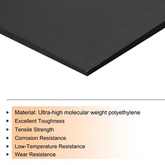 UHMW Sheet Ultra High Molecular Weight Polyethylene Sheet, 1/16 Thick Hard HD…