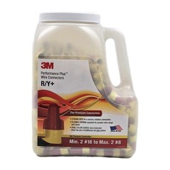 3M Performance Plus Wire Connector R/Y+JUG 500 PCS, 7000058824 New Free Shipping