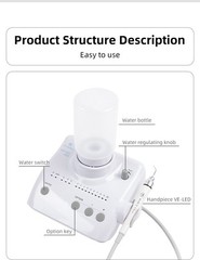 Dental Ultrasonic Piezo Scaler LED Handpiece Bottles Fit EMS Cavitron Woodpecker