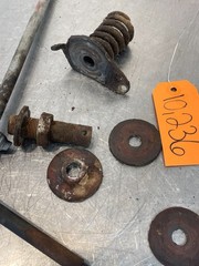 1980 International IH 484 Tractor Throttle Lever & Hardware