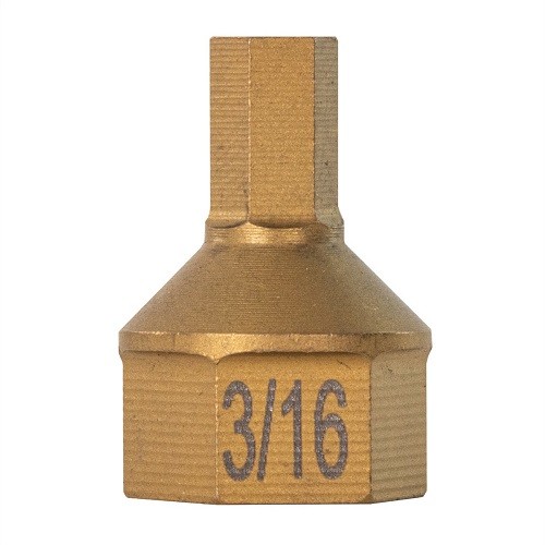 Mayhew 16124 – 3/16″ SAE Hex Dual Drive Bit, 7/16″ Drive – 1EA