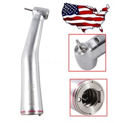 NSK Style Dental 1:5 Increasing Handpiece Fiber Optic LED Contra Angle Red Ring