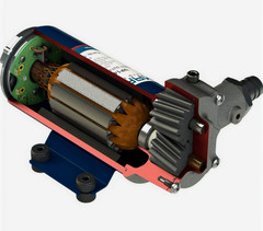 Marco UP3-P pump with polymer impellers 15 l/min 2 bar 12V made in Italy