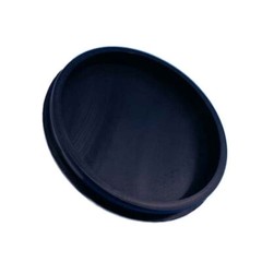 Dust-Proof Black Rubber Plugs Dia 15.5-201.5mm Silicone Soft Stopper Sealing Cap