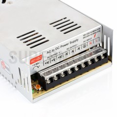 2Pcs AC-DC12V 30A Regulated Switching Power Supply for 5050/3528 LED Strip Light