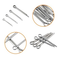 230 Pcs Cotter Pin Assortment Set 304 Stainless Steel Value Kit US