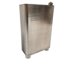 100 Plate Stainless Steel Heat Exchanger Brazed Plate Heat Exchanger