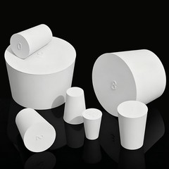 Rubber Bung Stopper Tapered Plugs Laboratory Solid Stoppers Sizes Various Flask