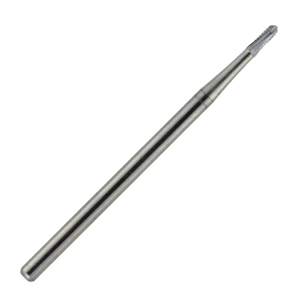 Carbide Burs HP1702, 44.5mm,ROUND END CROSS CUT TAPER,Made in Canada 10PK
