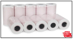 ECG Paper EKG Paper for 3 Channel ECG Machine 10 Rolls 80mm x 20meters