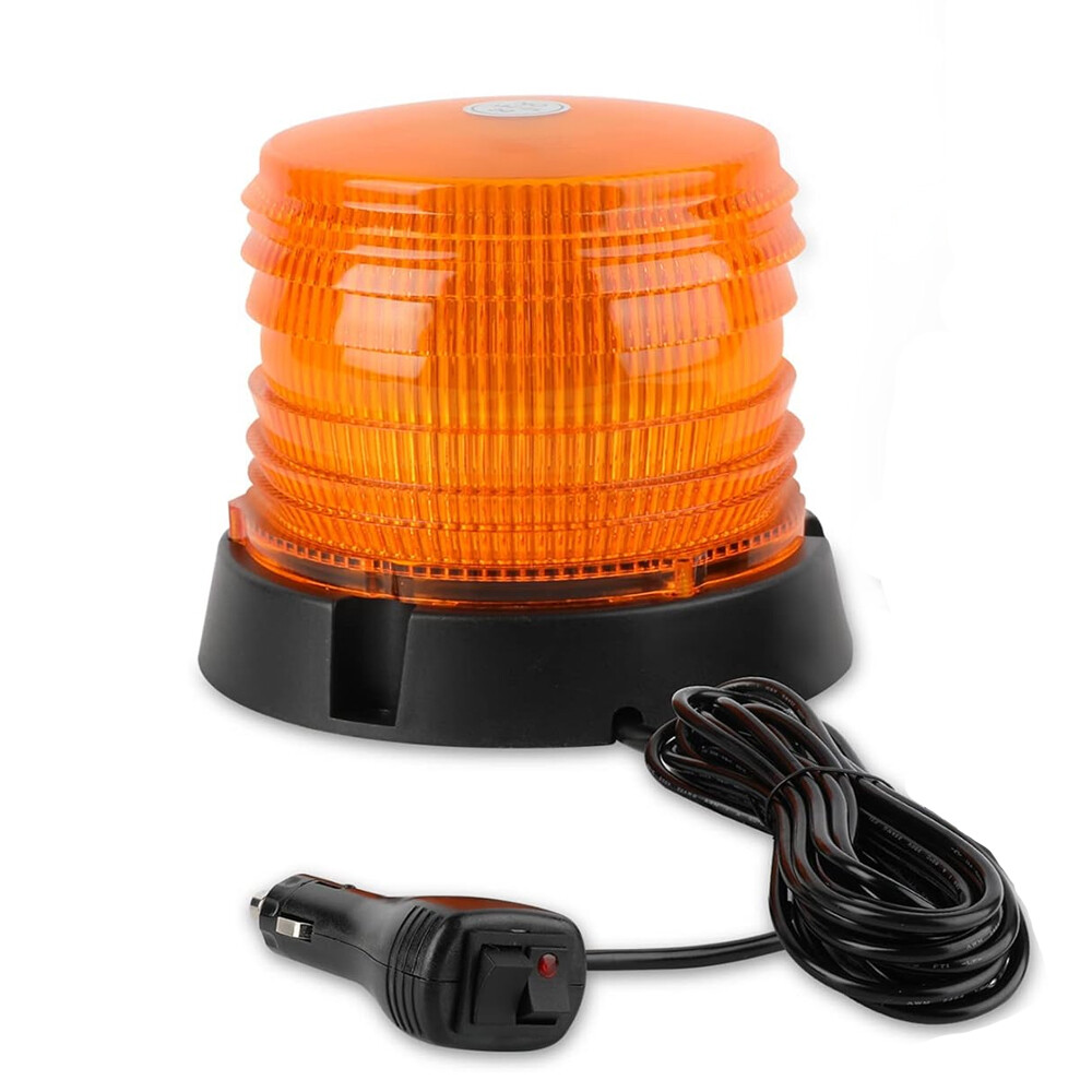 60 LED Beacon Strobe light Flashing Emergency Light Amber roof top lamps