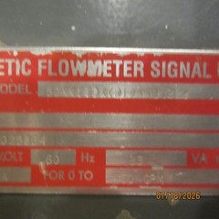 ABB 50XM13DXKD10AABC229 Magnetic Flowmeter Signal Converter 120V 4-20mA WORKING