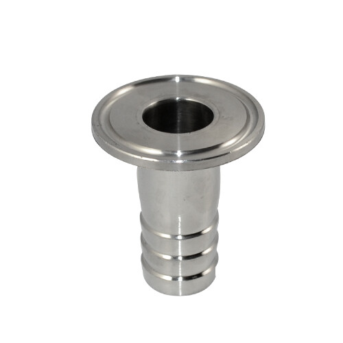 OD 1 inch 25mm Sanitary Hose Barb Stainless Steel 316 Tri Clamp Ferrule US STOCK