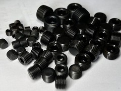 55PCS NPT PIPE PLUGS ASSORTMENT KIT 1/16″ 1/8” 1/4” 3/8” 1/2” END CAP STEEL
