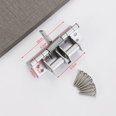 90 Degree Stop Spring Loaded Hinge Automatic Self-Closing Hidden Door Hinge