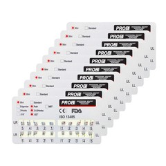 PROB Dental Orthodontic Brackets Brace Mini Roth MBT Standard 022/018 Hooks
