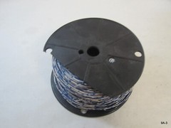 24AWG Solid Conductor Cross-Connect Wire Blue/White 3 Rolls 2000’~