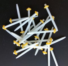 Dental Fiber Post Teeth Restorative Refill Glass Straight Size1.0/1.2/1.4/1.6mm
