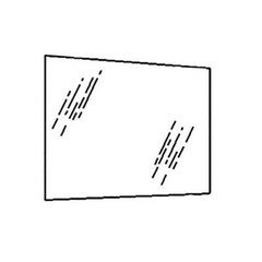 Cab Glass – Door Upper fits White 2-85 2-105 2-110 2-135 2-155 2-180 CG1976