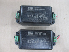 IRM-30-128T POWER MODULE MEAN WELL LOT OF 2 USED