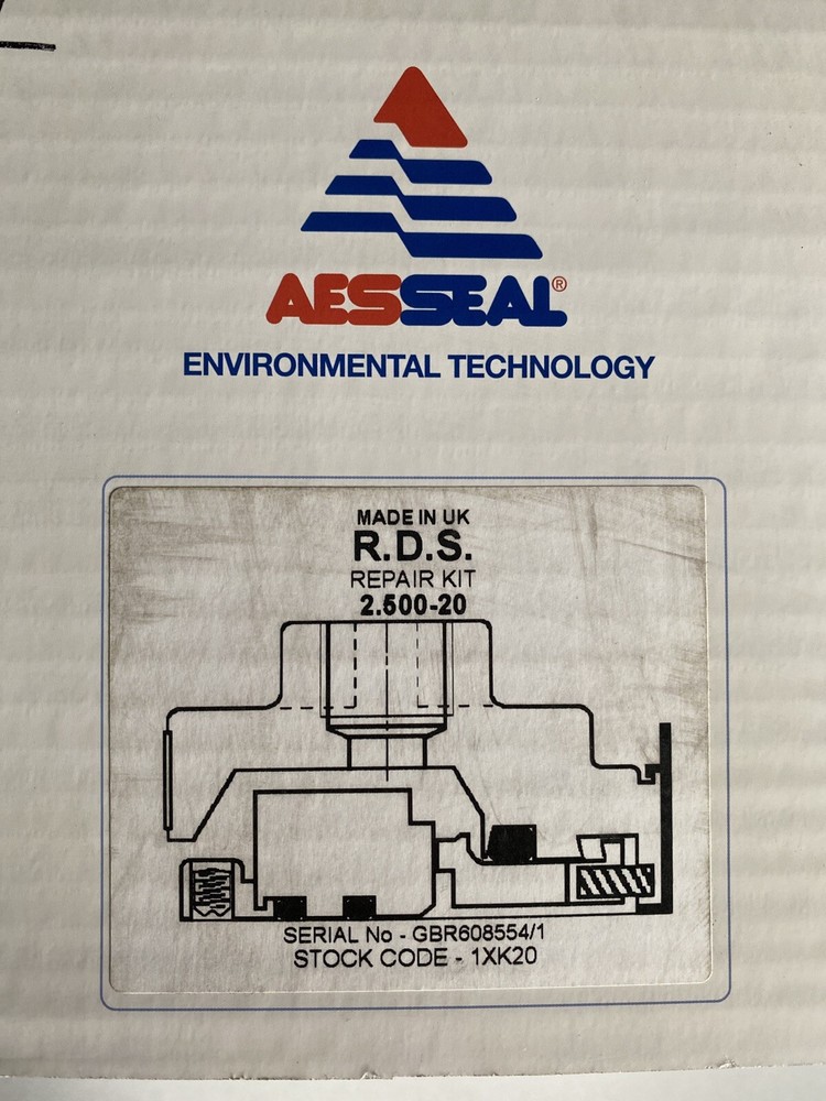 AESSEAL Environmental Technology RDS Repair Kit 2.600-20 1XK20