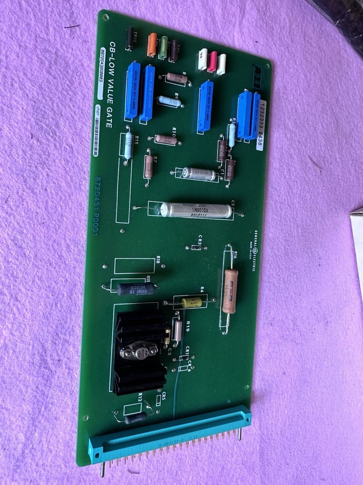 GENERAL ELECTRIC GE 0872D432G0003 LOW VALUE GATE PCB CIRCUIT BOARD
