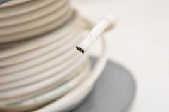 Silver Coated Copper PTFE Wire 8 AWG M22759/11-8 (LOT OF 2 FT)