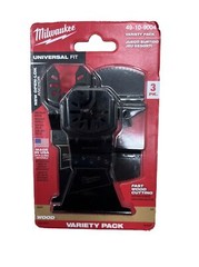 Milwaukee Tool 49-10-9004 Open-Lok Oscillating Multi-Tool Blade For Wood 3 Pk
