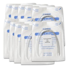 Dental Orthodontics Heat Thermal Activated Niti Arch Wire Ovoid/Nature AZDENT