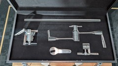 Articulated Arm Holder Set Stainless Steel Heavy Table Mount Adjustable Clamp