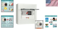 Automatic Transfer Switch 100 Amp 3 Pole for Home Generator 240V 24,000W