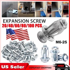 20-100PCS Jack Nuts For Metal M6 Car Rivet Nut Tool Screw Petal Nut Expansion