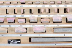 SHARS RECTANGULAR GAGE BLOCK SET 81 PC .05-4″ AS-0 GRADE W/ NIST CERTIFICATE L}