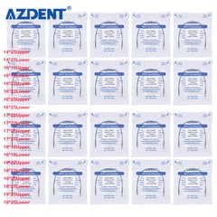 Dental Orthodontic Arch Wire Super Elastic Niti Reverse Curve Rectangular AZDENT