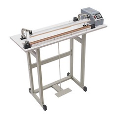 22.83″ Foot Pedal Impulse Sealer Heat Sealing Machine Plastic Bag Sealer 110v
