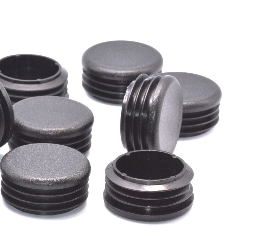 Round Pipe End Plugs for Steel Pipe Tubular Bumper Caps Various Sizes