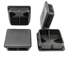 CAPLUGS, SQUARE TUBING PLUGS, SQR-100MM, 4″ X 4″, LOT OF 5 FREE SHIPPING